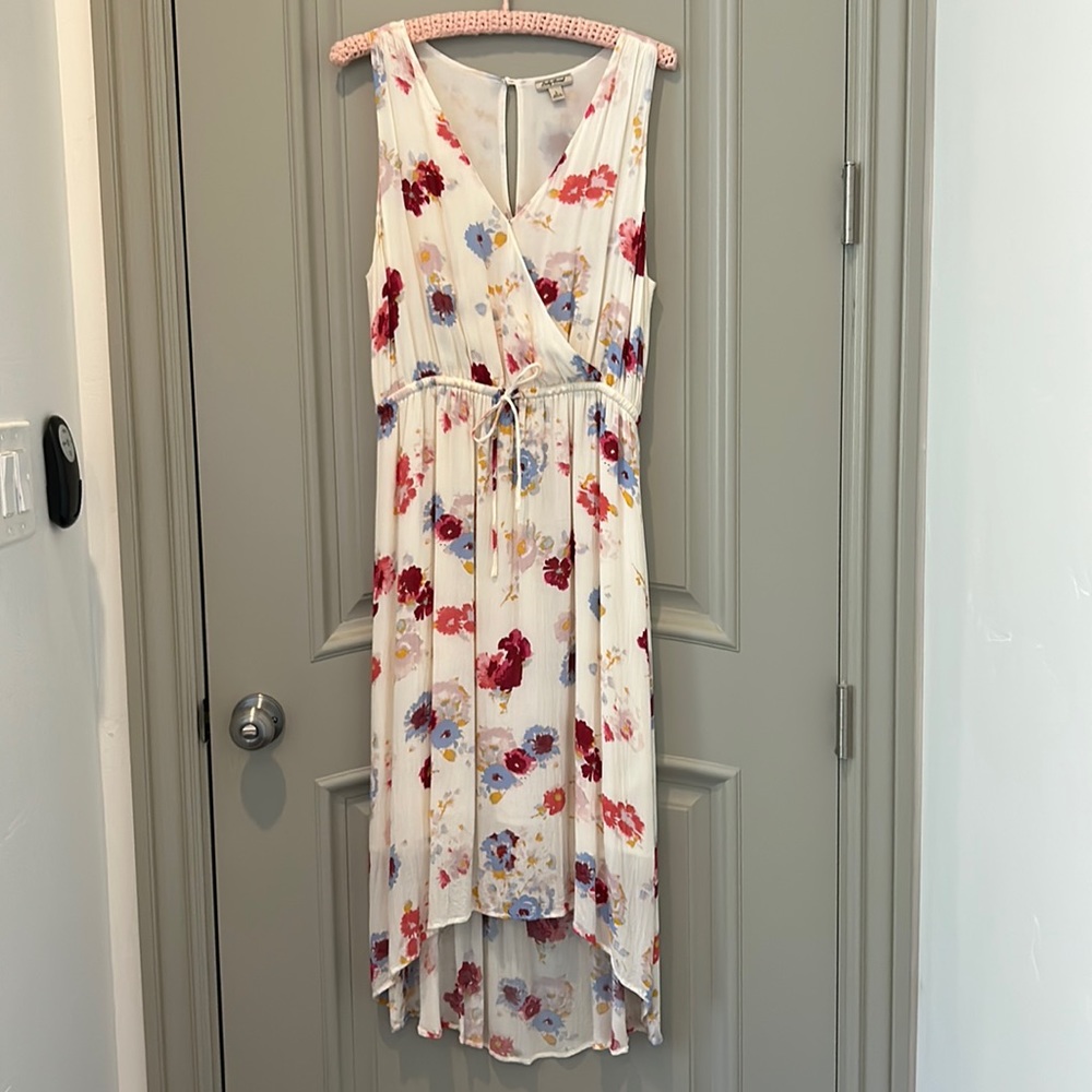 Lucky Brand Boho Hi-Lo Floral Dress